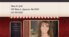 Desktop Screenshot of mainstgrillagawam.com